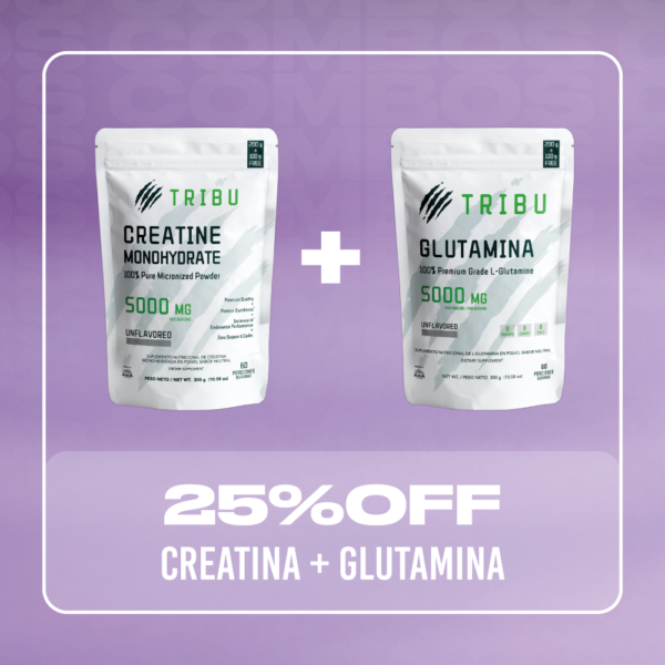 CREATINA + GLUTAMINA