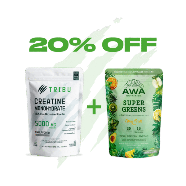Creatina + SuperGreens