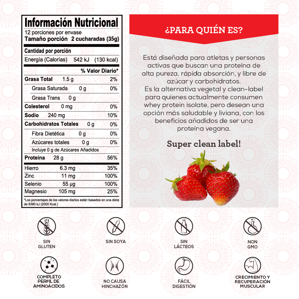 ISO Protein Strawberry - Imagen 3
